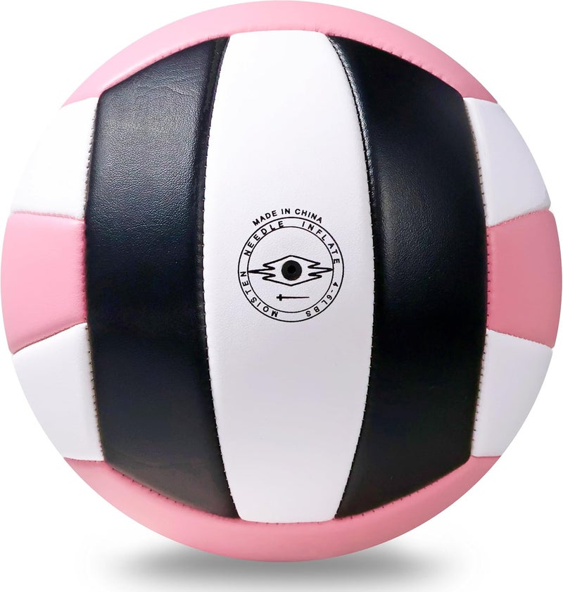 RUN2PEAK Soft Touch Volleyball Ball Gifts for Teen Girls Kids Youth Team Beginners Durable Volleyballs for Outdoor Indoor Beach Pool Water Play Official Size 5 Training Practice Volley Ball - Image 3